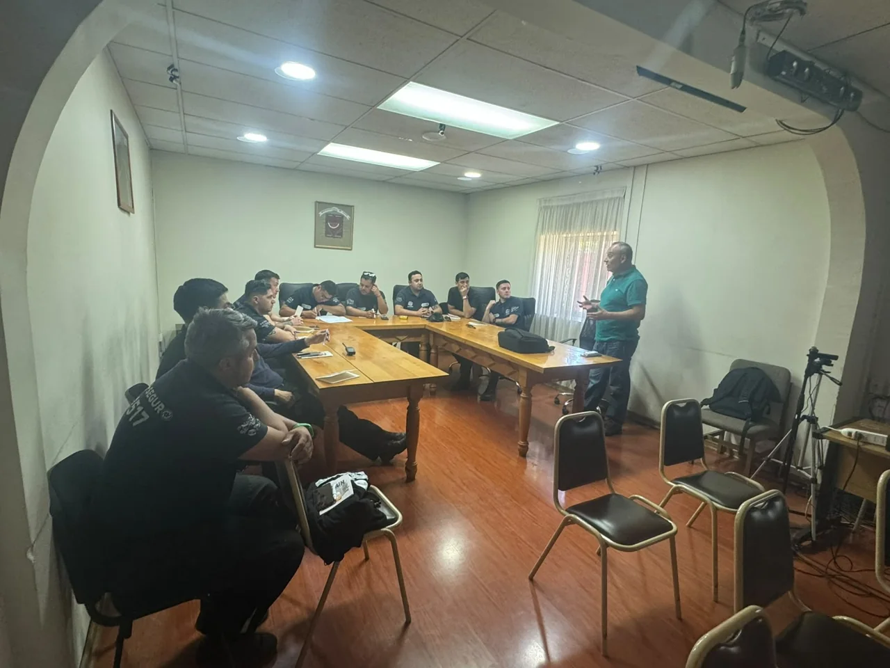 Fotografía de actividad o capacitación Comander; imagen de contexto